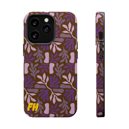 Floral Brown Phone Case