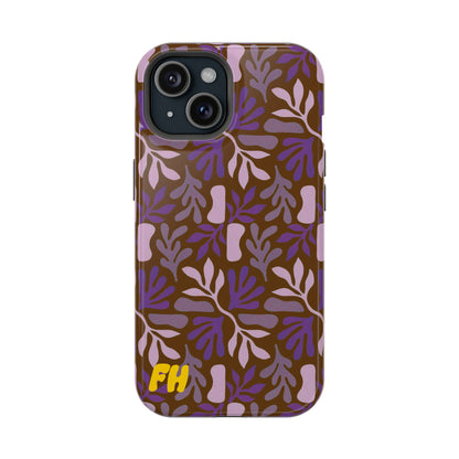 Floral Brown Phone Case