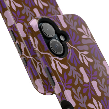 Floral Brown Phone Case