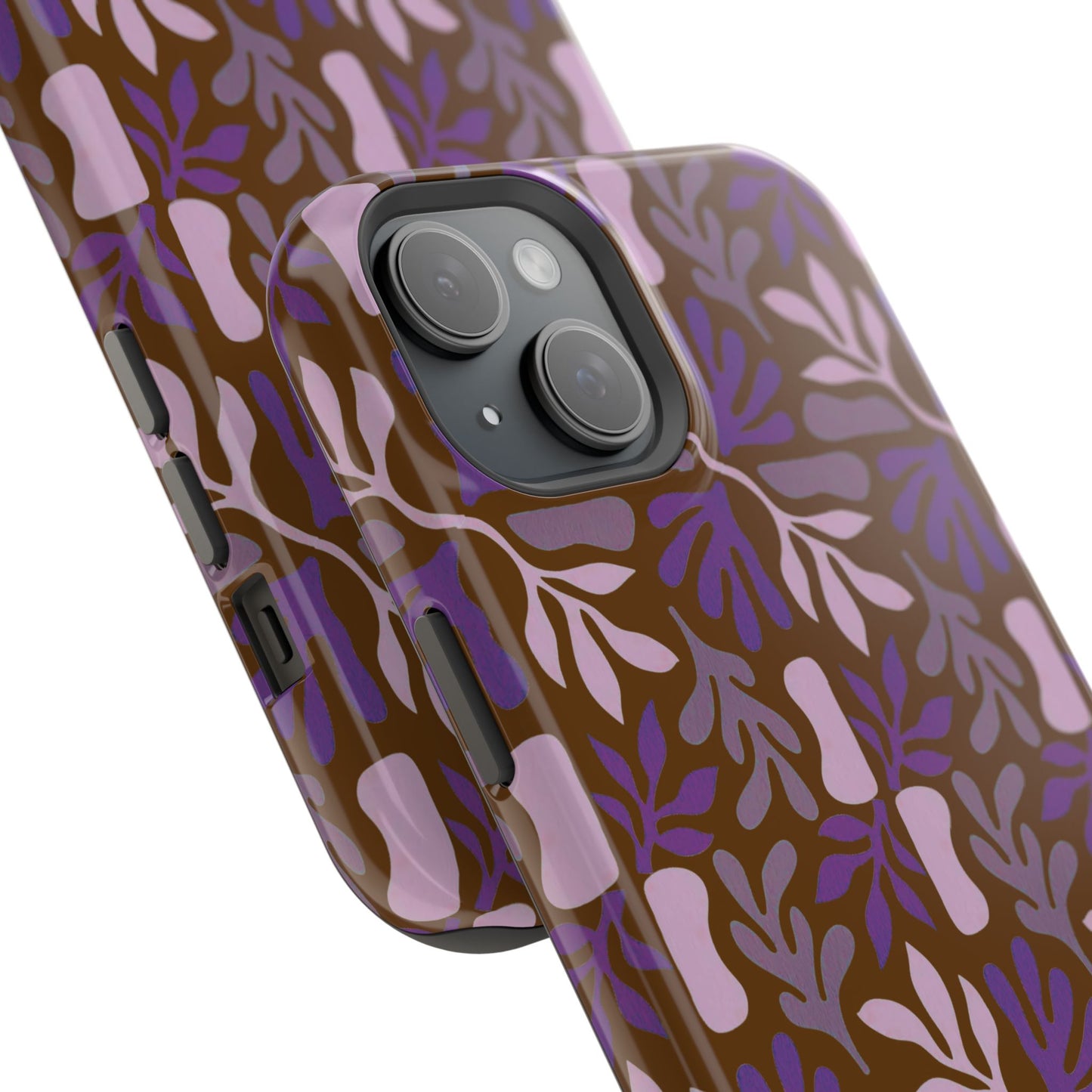 Floral Brown Phone Case