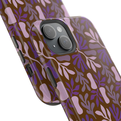 Floral Brown Phone Case