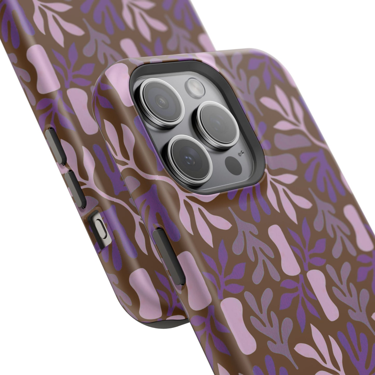 Floral Brown Phone Case