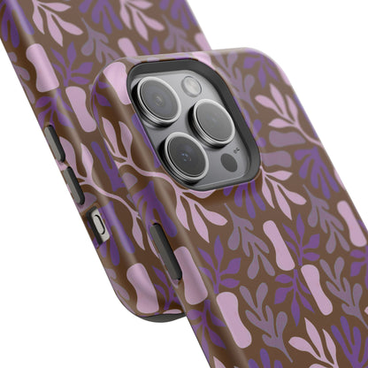 Floral Brown Phone Case