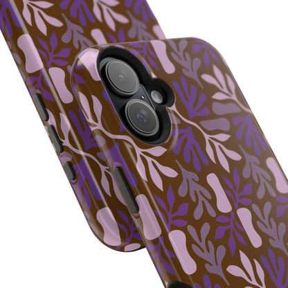 Floral Brown Phone Case