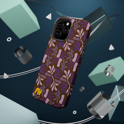 Floral Brown Phone Case