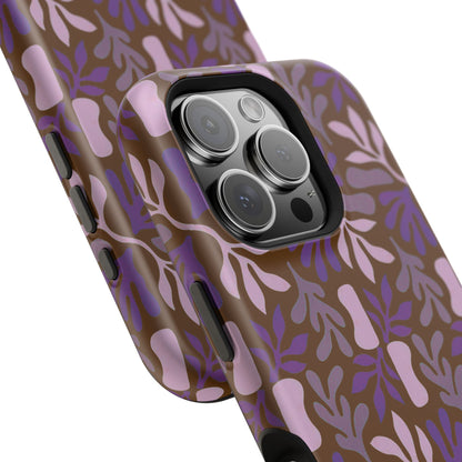 Floral Brown Phone Case