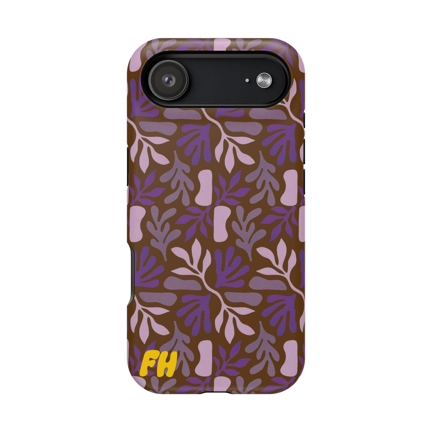 Floral Brown Phone Case