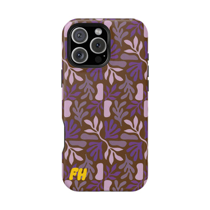 Floral Brown Phone Case