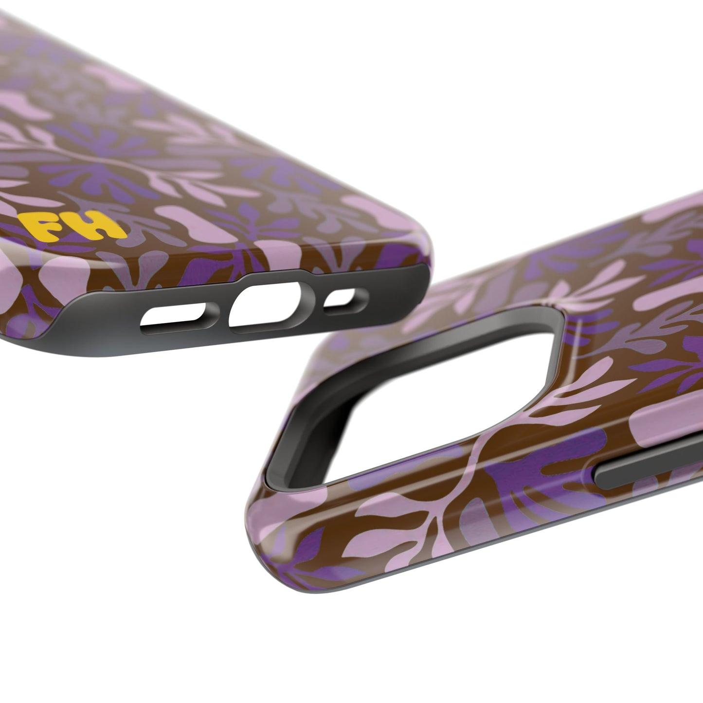 Floral Brown Phone Case