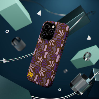 Floral Brown Phone Case