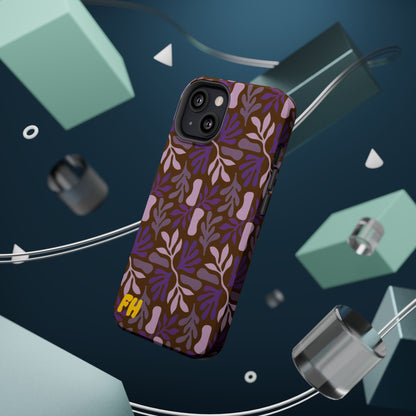 Floral Brown Phone Case