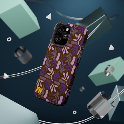 Floral Brown Phone Case