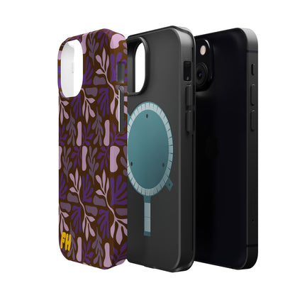 Floral Brown Phone Case