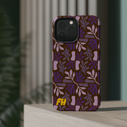 Floral Brown Phone Case