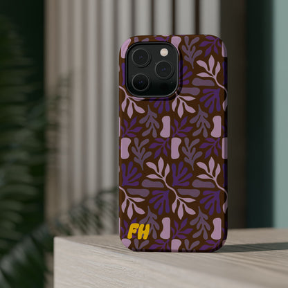 Floral Brown Phone Case