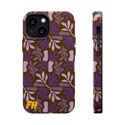 Floral Brown Phone Case