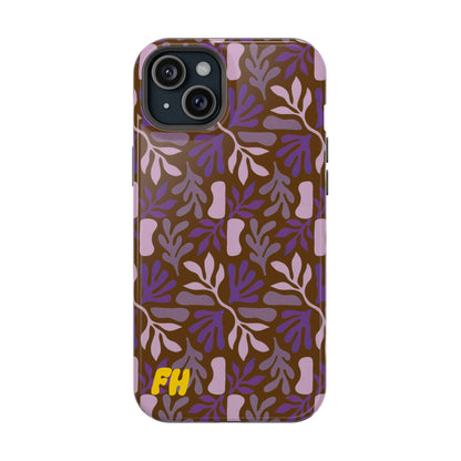 Floral Brown Phone Case