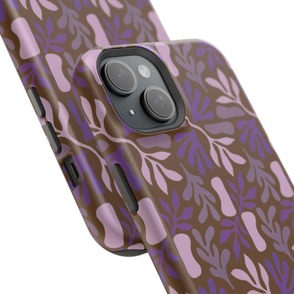 Floral Brown Phone Case