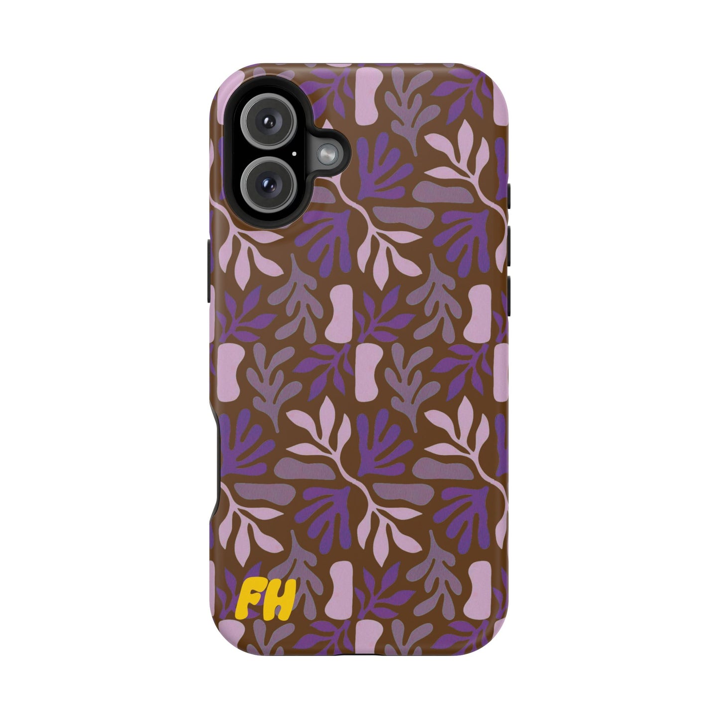 Floral Brown Phone Case