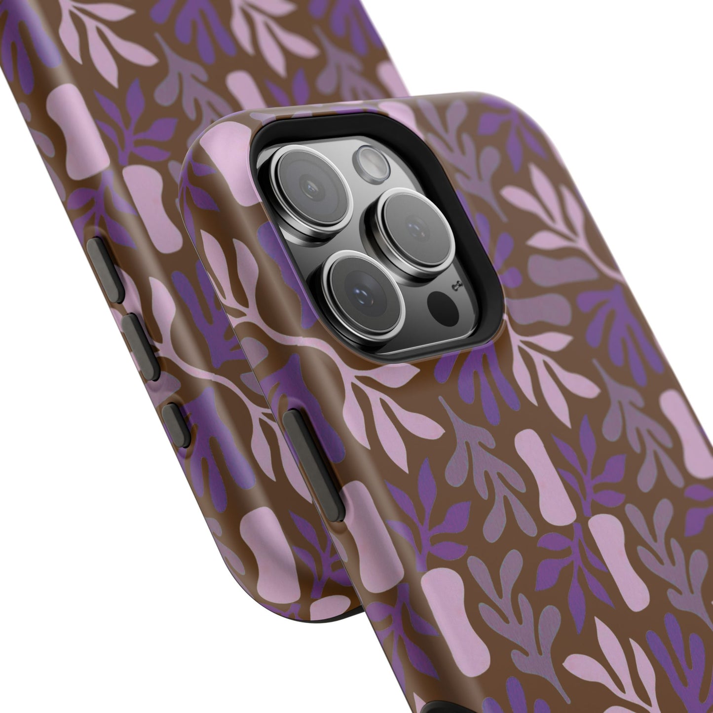 Floral Brown Phone Case