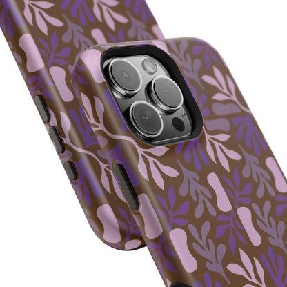 Floral Brown Phone Case