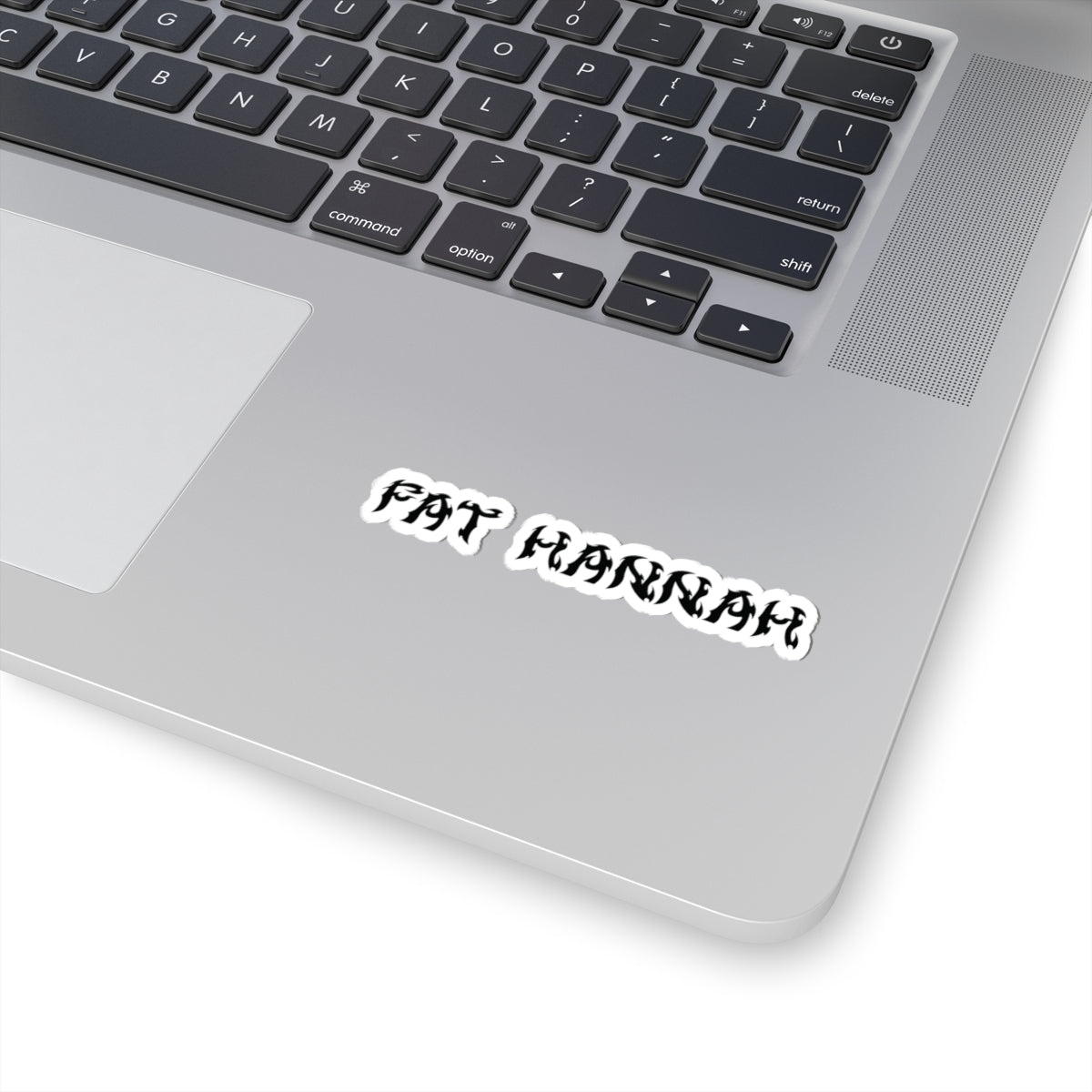 Fat Hannah Name Sticker