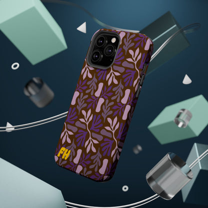 Floral Brown Phone Case
