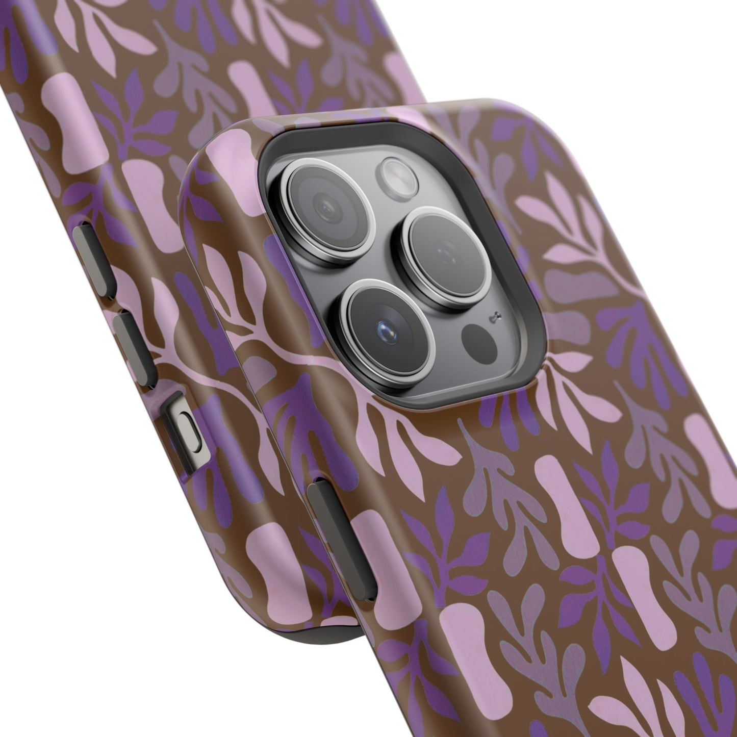 Floral Brown Phone Case