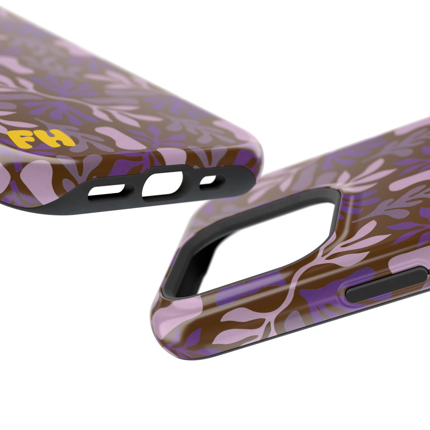 Floral Brown Phone Case