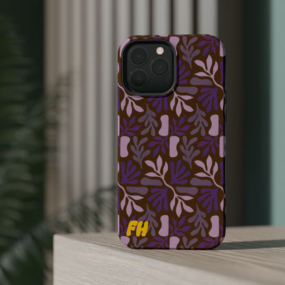 Floral Brown Phone Case