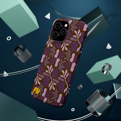 Floral Brown Phone Case