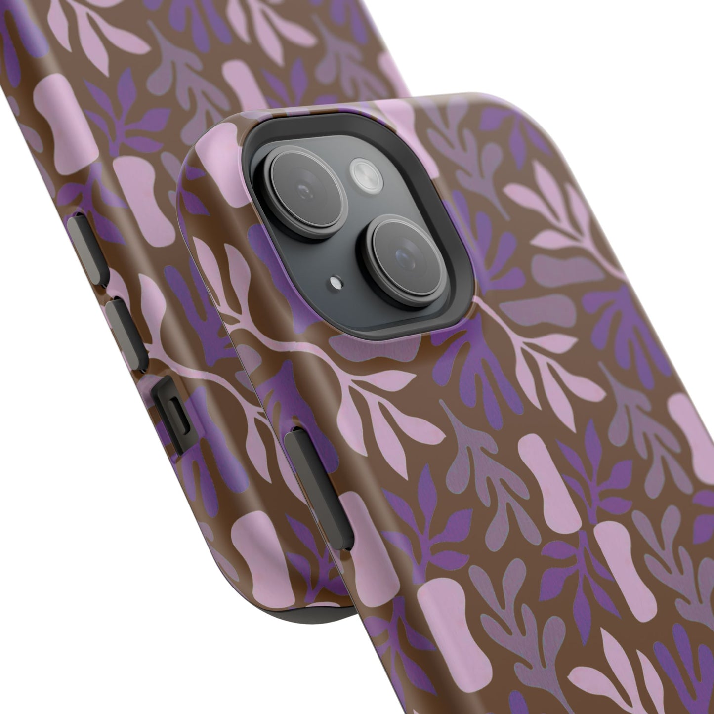 Floral Brown Phone Case