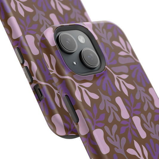 Floral Brown Phone Case