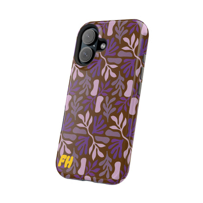 Floral Brown Phone Case