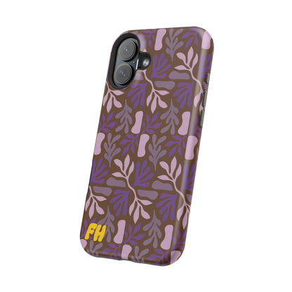 Floral Brown Phone Case