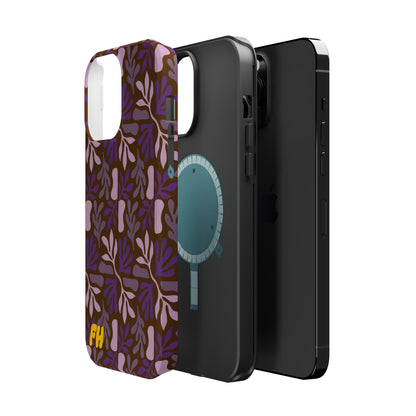Floral Brown Phone Case