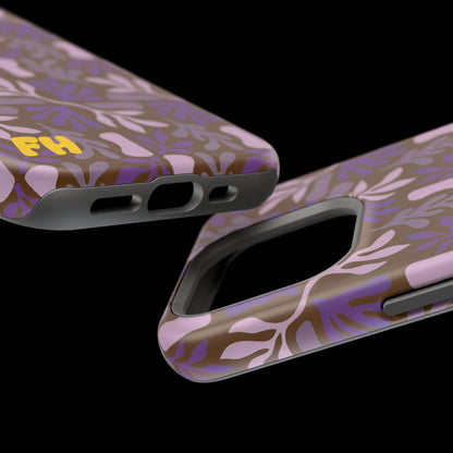 Floral Brown Phone Case