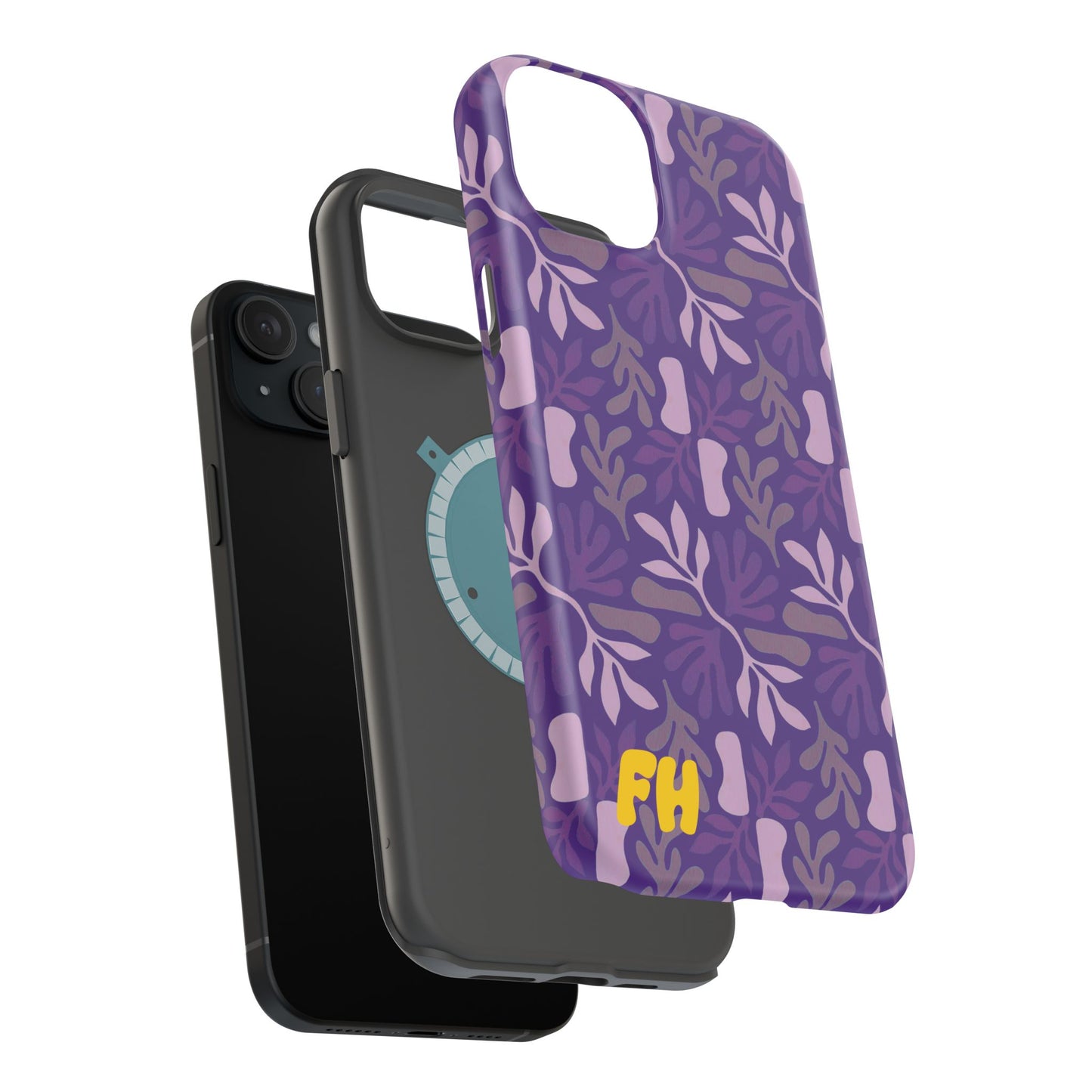 Floral Purple Phone Case