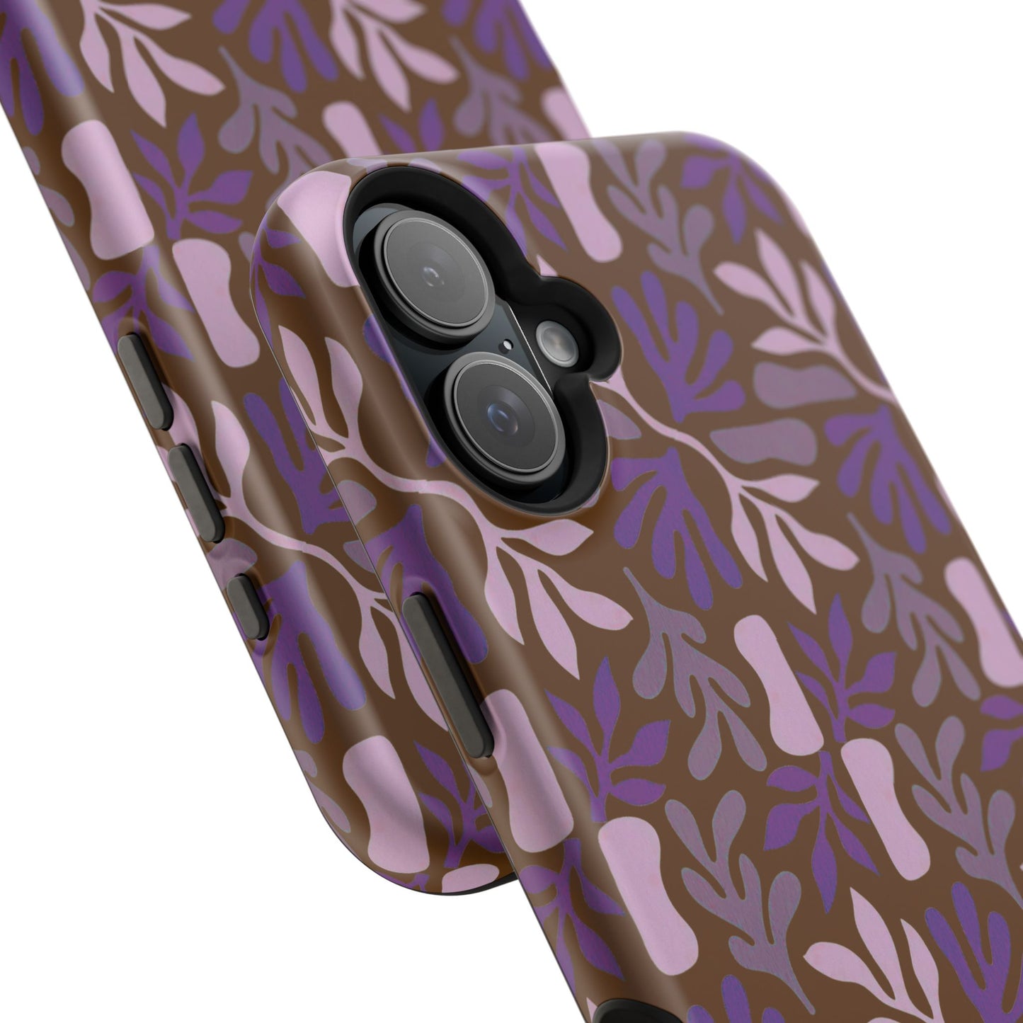 Floral Brown Phone Case
