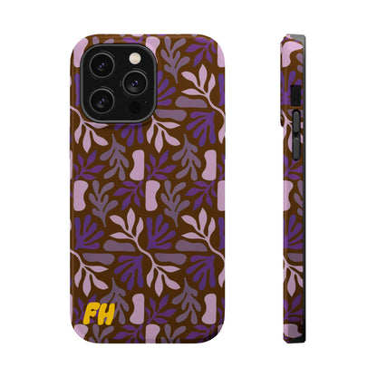 Floral Brown Phone Case