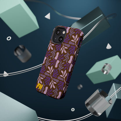 Floral Brown Phone Case