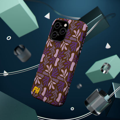 Floral Brown Phone Case