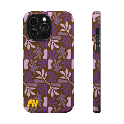 Floral Brown Phone Case