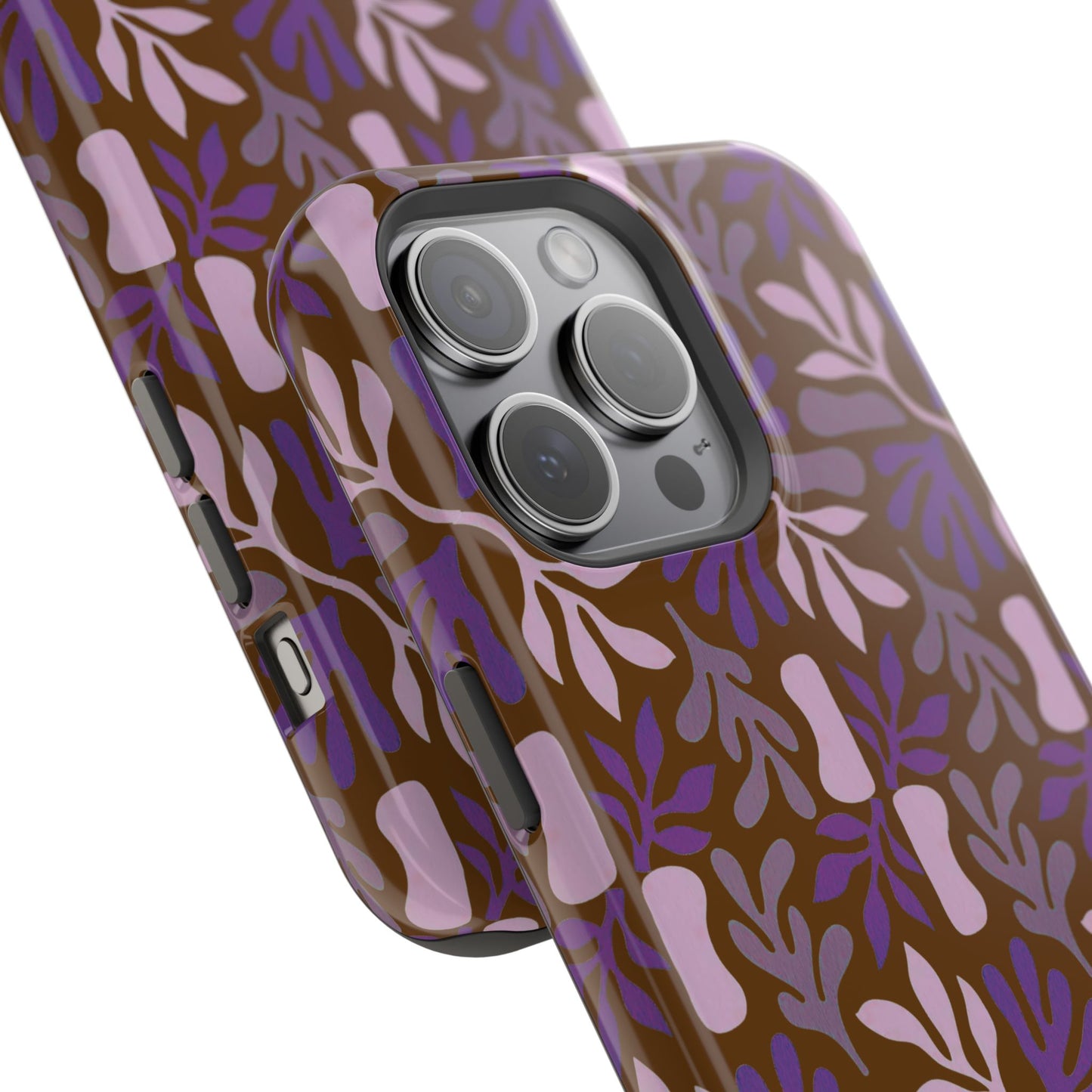 Floral Brown Phone Case