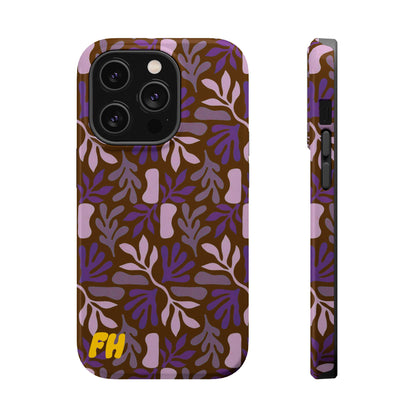 Floral Brown Phone Case