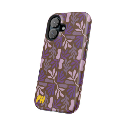 Floral Brown Phone Case