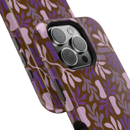 Floral Brown Phone Case