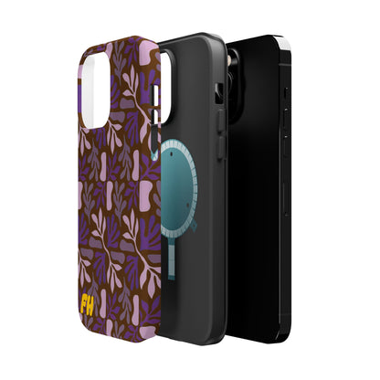 Floral Brown Phone Case