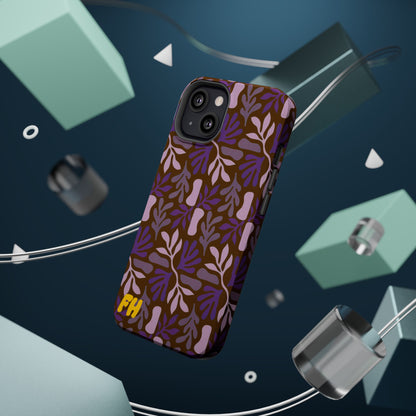 Floral Brown Phone Case