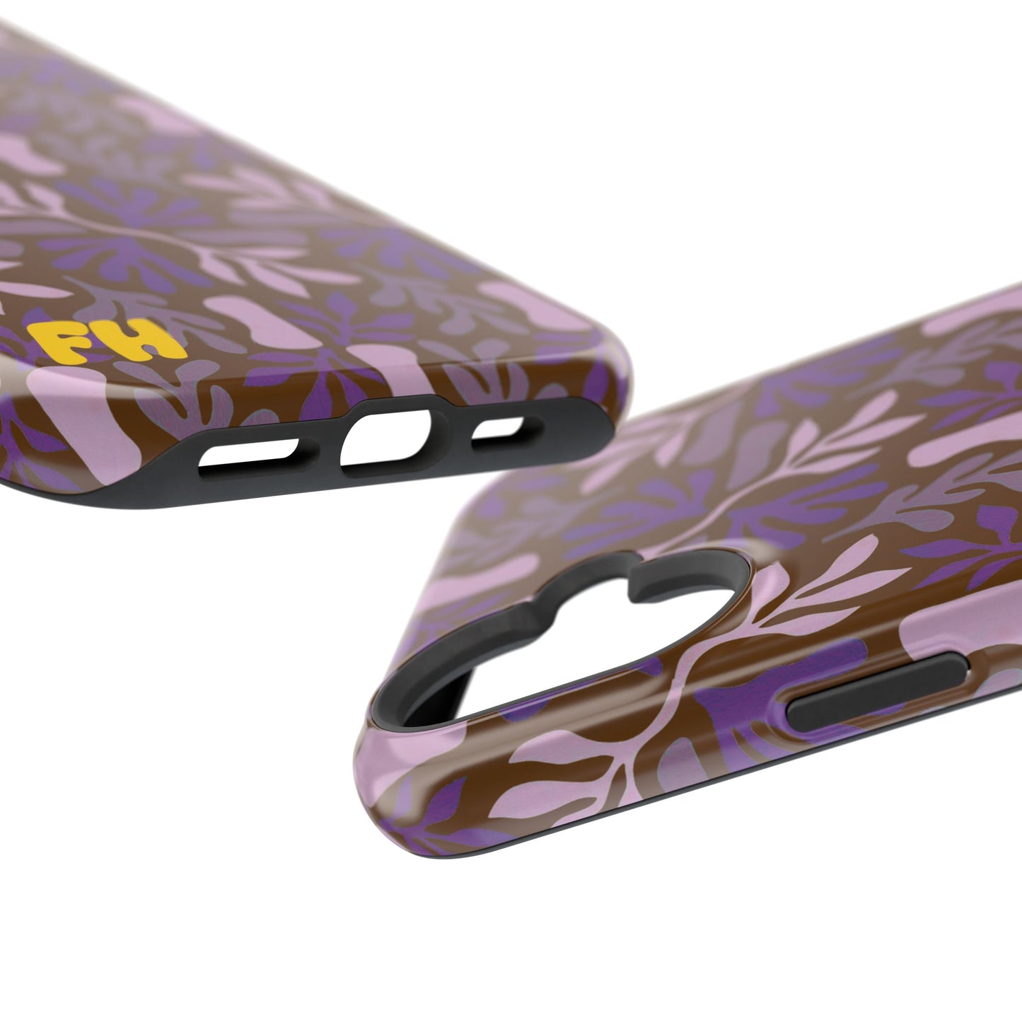 Floral Brown Phone Case